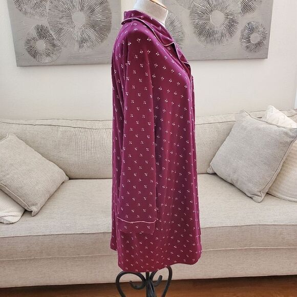 Alfani Plus Size Printed Sleepshirt Nightgown - Picture 5 of 12